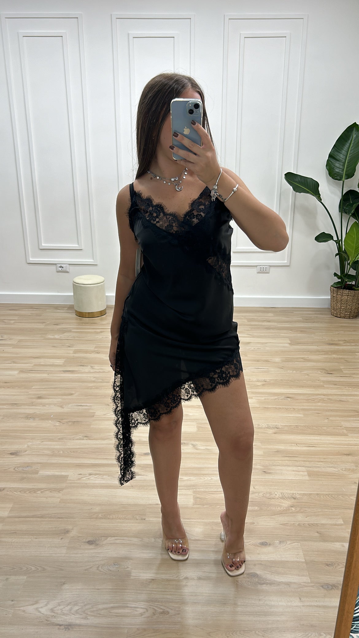 Dress/canotta merletto