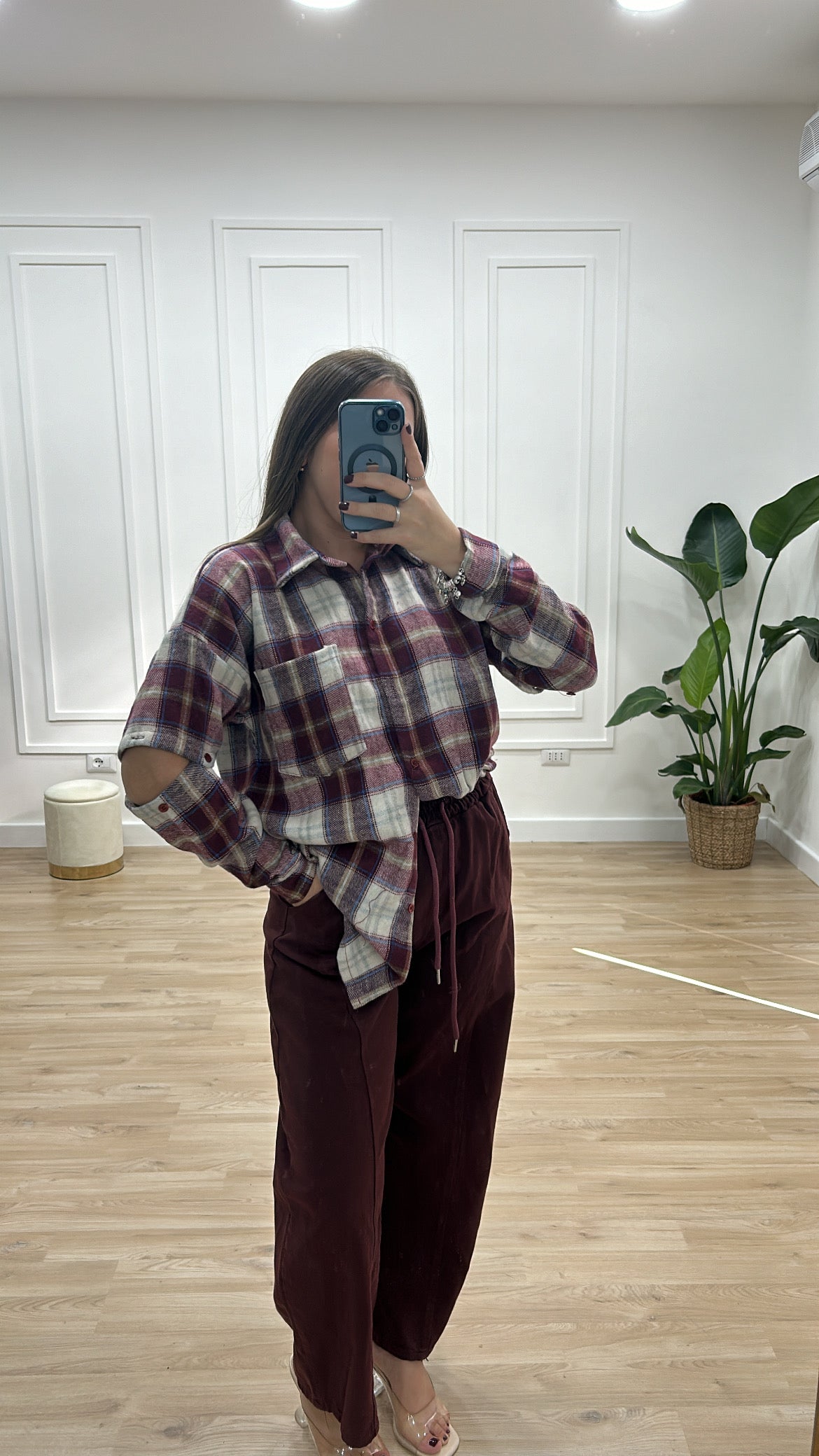 Camicia quadri flanella