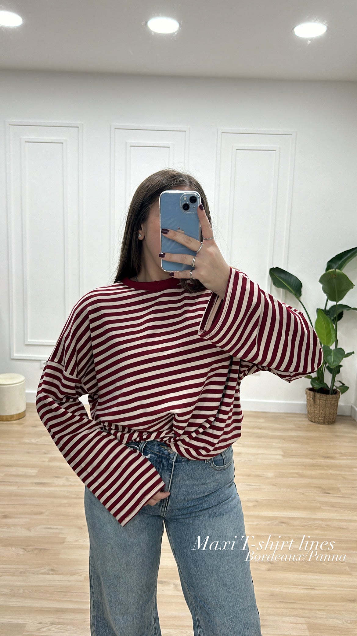 Maxi T-shirt lines